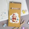 Azeeda 12 x 'Cute Christmas Teddy' Long 178mm Coloured Pencils/Pencil