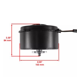 Caltric Radiator Cooling Fan Motor for Polaris Ranger Crew 1000 Diesel 15-23 Except NSTR