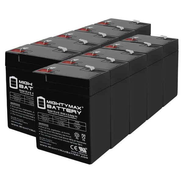 Mighty Max Battery ML4-6 - 6V 4.5AH Replacement Battery for