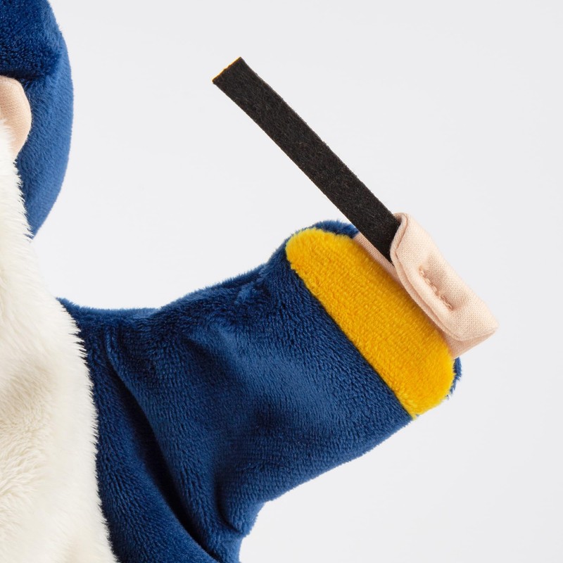 sigikid 43123 Hand Puppet, Blue Wizard, One Size