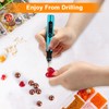 Uolor Mini Twist Drill Bit Set, 10Pcs Micro Engraving Drill