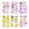 84 Cartoon Hair Accessories, Cute Sweet Hair Clips, Girls' Hair