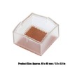16PCS Chair Leg Floor Protector Anti Slip Silicone Furniture Leg