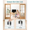 MeBantoo Updated U Patio Sliding Door Loop Lock Latch -