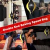Double End Boxing Speed Bag: Speed Bags for Boxing Reaction