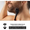 Moon And Back Dermaroller Facial Para Barba Titanio Produce Colágeno