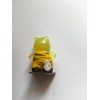 3 Muñecos Panditas Plak Figura Anaranjada Modelo Basketball (Usado)