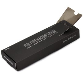 Denergy - Fundas para bolígrafos de tatuaje, 200 unidades, bolsas desechables para máquina de tatuaje, cartuchos, fundas tipo bolígrafo, bolsa de agarre de tatuaje (grande (2.4 x 7 pulgadas)