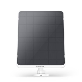 Reolink 12W Solar Panel White, Non-Stop Solar Power Supply for All Wireless Battery Camera Outdoor, Compatible with TrackMix/Argus PT Ultra/Duo 2/Eco Ultra/3 Ultra, Waterproof, Reolink Solar Panel 3