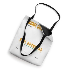 campers' catnap: grandpas' humorous outdoor snooze tee Tote Bag