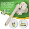 FLRJEB Lint Roller 2-in-1 Rotatable Handle Pet Hair Remover for