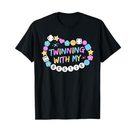 Twin Matching Twins Day Friend Twinning With My Bestie Twin T-Shirt
