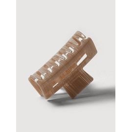 [JAJU JAJU] Patterned square hair clip stand, brown / [JAJU자주] 패턴 사각 헤어집게 대, 브라운