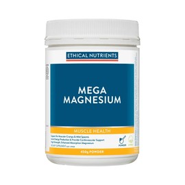 Ethical Nutrients Mega Magnesium Powder Citrus 450g