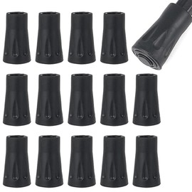 EBHO Pack of 14 Walking Poles, Rubber Buffers, Hiking Poles, Rubber Buffers, for All Common Nordic Walking Poles, Trekking Poles, Rubber Buffer with a Diameter of 11 mm