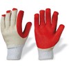 Super Grip Latex Gloves with Reinforced Lining – Orange –