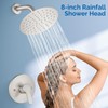 Airuida Single Function Shower Trim Kit Shower Faucet Set Wall