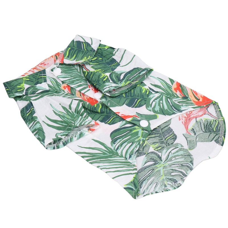 Pet Hawaiian Shirt Hawaiian Style Dog Summer T Shirt Suitable