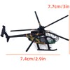 Alloy USA Bird MD500 Helicopter Model Airplane Model 1:100 Model