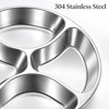 Stainless Steel Multi-Grid Plate Divider for Hot Pot & Food