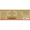 Solgar Vitamin D3 (Cholecalciferol) 600 IU (15 µg) Vegetable Capsules