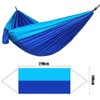 Green&Grey Camping Hammock Kit 270 x 140cm Nylon Lightweight Parachute