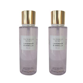 Victoria's Secret SET OF 2, NEW VICTORIA'S SECRET Lavender & Vanilla FRAGRANCE MIST SPRAY 8.4 OZ