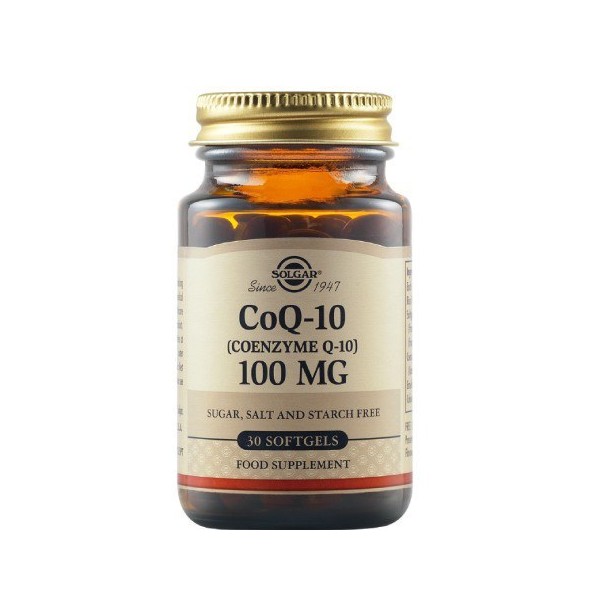 Solgar Coenzyme Q10 100mg 30 Softgels