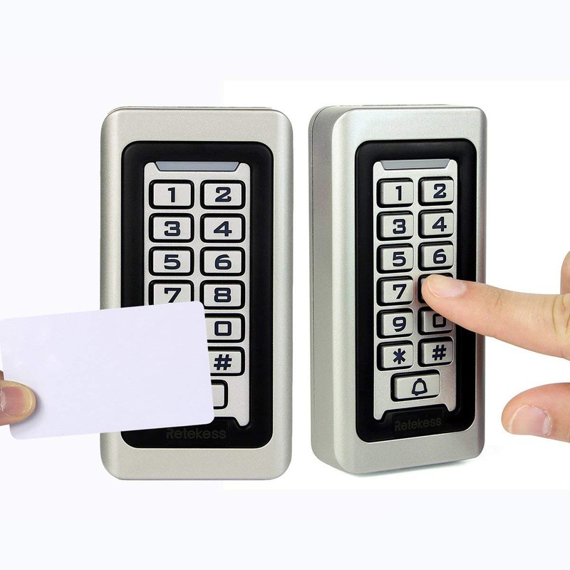 Retekess T-AC03 Security Access Control Keypad,RFID Keypad,Door Access Control,Stand-Alone Keypad,2000