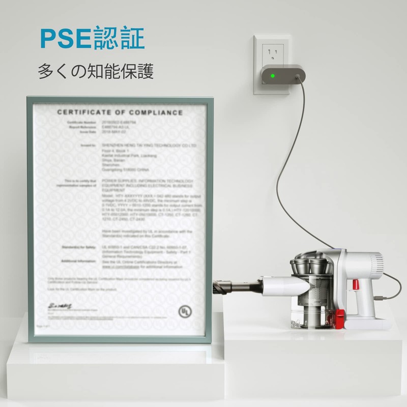 VHBW Compatible Dyson Charger for Dyson DC30 DC31 DC34 DC35