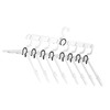 Folding Hangers Plastic Anti Slip Multifunctional Portable Travel Hangers Clothes