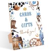 Cowboy Baby Shower Table Sign, Cards and Gifts Sign, Pack