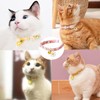 Coehaopike Cat Collar, Cat Collar, Set of 3 Colors, Daisy