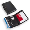 Wenger Concept Zippered Padfolio Envelope Card Holder, Black