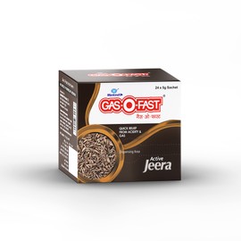 MANKIND CONFETTIWOW Mankind Gas-O-Fast for Relieving Acidity, Active Jeera- 5 g Sachet (Pack of 24)