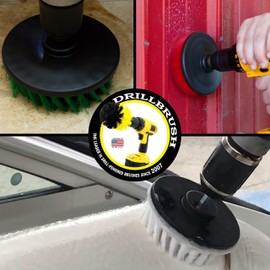 Fuentes de limpieza - Taladro Pincel - 5 pulgadas kit de cepillo grande de Spin - rígido, Medio y suaves Depuradores de energía - Accesorios de cocina - la estufa limpia, Estante horno, fregadero