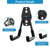 GeeWatom 2 Pack Garage Storage Utility Hooks，Garage Garden Tool Organizer，Steel