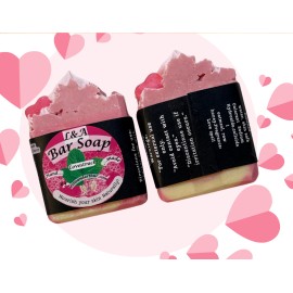 leslieandarthur Lovestruck Oat & Honey Bar Soap – Love Spell Scented | Gentle Handmade Soap