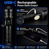 Rechargeable Flashlights High Lumens 5000 Long Distance, Super Bright LED
