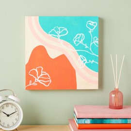 Bright Creations 10x10 Wood Panels for Painting, Unfinished Wood Canvas Boards, 0.83 inch Deep Cradle Artist Wall Canvases for Crafts - Pack of 6 - Cradle Boards for Art - Wooden Panels for Painting