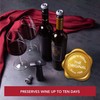 Vacu Vin Wine Saver Vacuum Stoppers - Set of 6