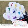 Golf Iron Cover Leather Golf Iron Head Covers Headcover Colorful