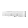 Alico Industries BV744-10-15 Vanity-Lighting-fixtures, 4.8 x 1 x 25, Chrome/White