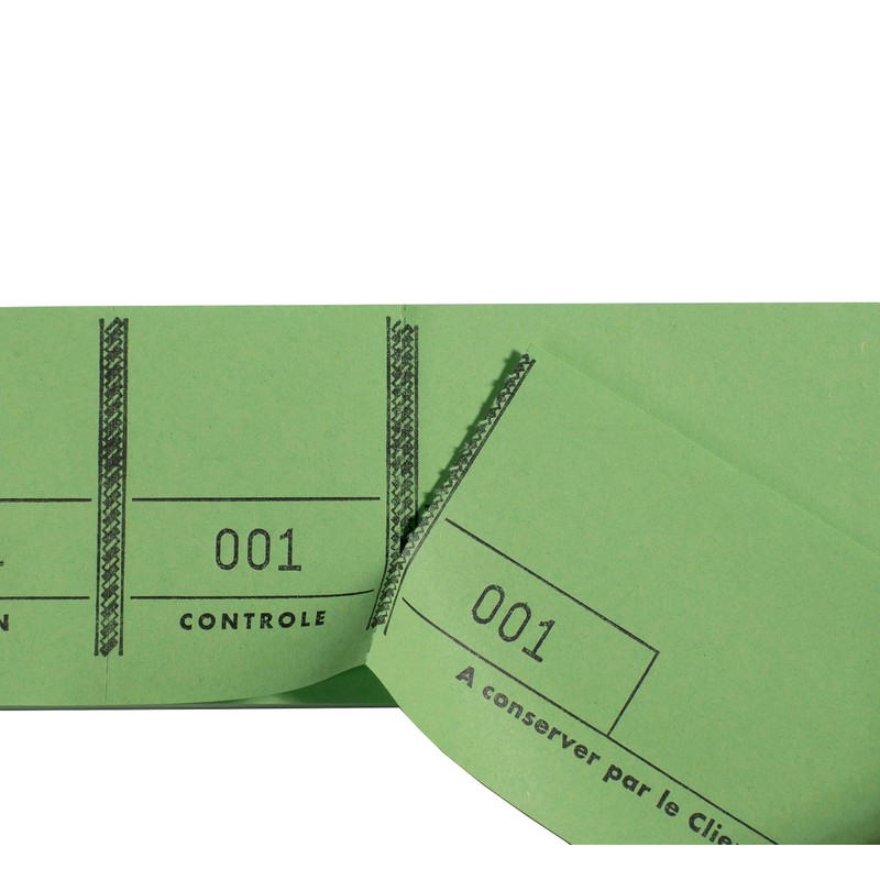 Blocs passe-partout 3 volets 4,8x15cm 100 feuillets