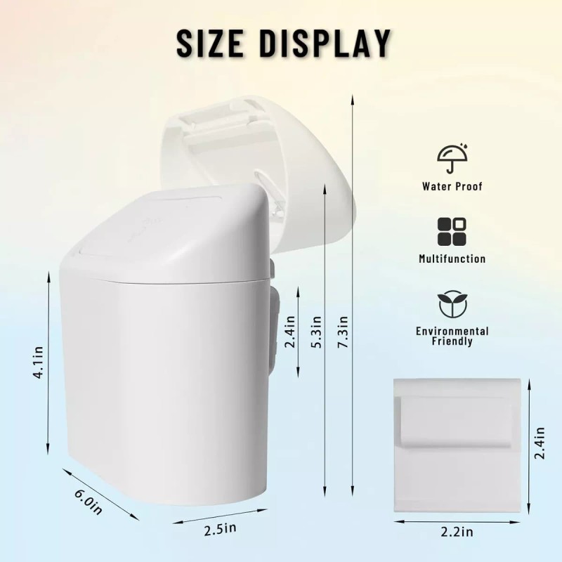 Accxes Mazda Bote De Basura Universal Portátil Montado En Vehículo