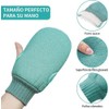 Guante Exfoliante de Baño Doble Cara ESTUCHELANDIA para una Piel