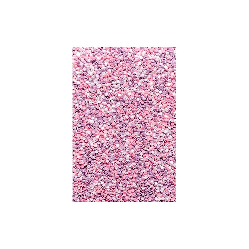 SPRINKLY - Matt Sugar Confetti - Pink, White & Lilac