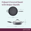 Anolon Advanced Home Hard Anodized Nonstick Sauté Pan with Helper