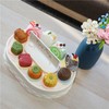 Rotating Cupcakes Machine Automatic Rotating Display Table Swing Tray for