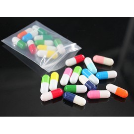 1000Pcs Grip Seal Bags 25 X 25mm Write on Panel Mini Ziplock Bags, Resealable Clear Plastic Baggies, Sealable Zip Bags For Herbs, Samples and Distribution, Jewellery Bags (25 X 25mm)